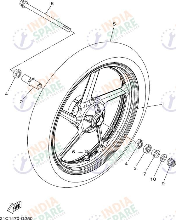 FRONT WHEEL